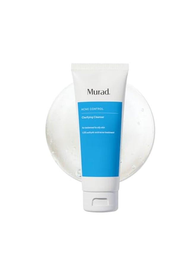 Murad Acne Control Clarifying Cleanser Salicylic Acid Green Tea Formula for Acne Deep Pore Cleansing Oil Control Breakout Prevention for Clear Balanced HealthyLooking Skin 5 Fl Oz
