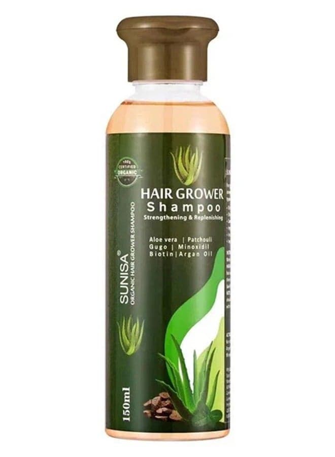 Original Sunisa Aloe Vera Hair Grower Shampoo Anti Hair Loss For Men And Women Organic Natural Aloe Vera Fast Long Hair