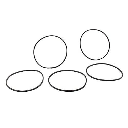 FSFY Motorcycle 5 Pcs Clutch Derby Cover Rubber Gasket Rings for Harley for Sportster XL883 XL1200 19942017 Replace Part Number 2546394A