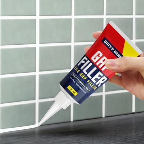 Unity Brand Wall Gap & Crack Filler (White), DIY Waterproofing for Home Repairs, Kitchen Sink & Wall Cracks, Bathroom Tile Gaps Sealant, Metal, Wood, PVC, Best for Wet & Damp areas (Pack 2/360 ML)