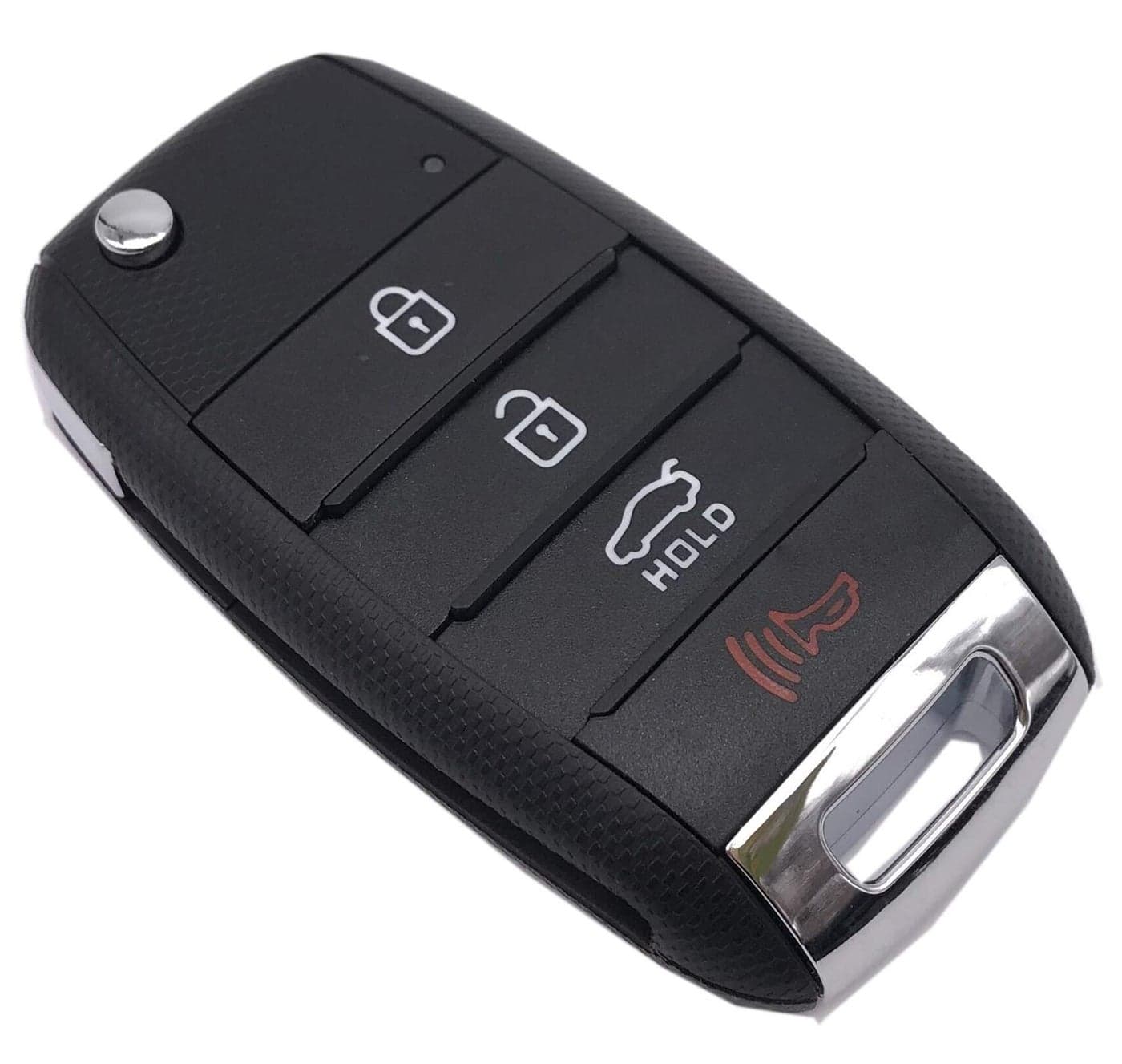 Car Flip Key Fob Shell Case fit for KIA Optima Rio Soul Sorrento Sportage Keyless Entry Remote Control Key Fob Cover Housing