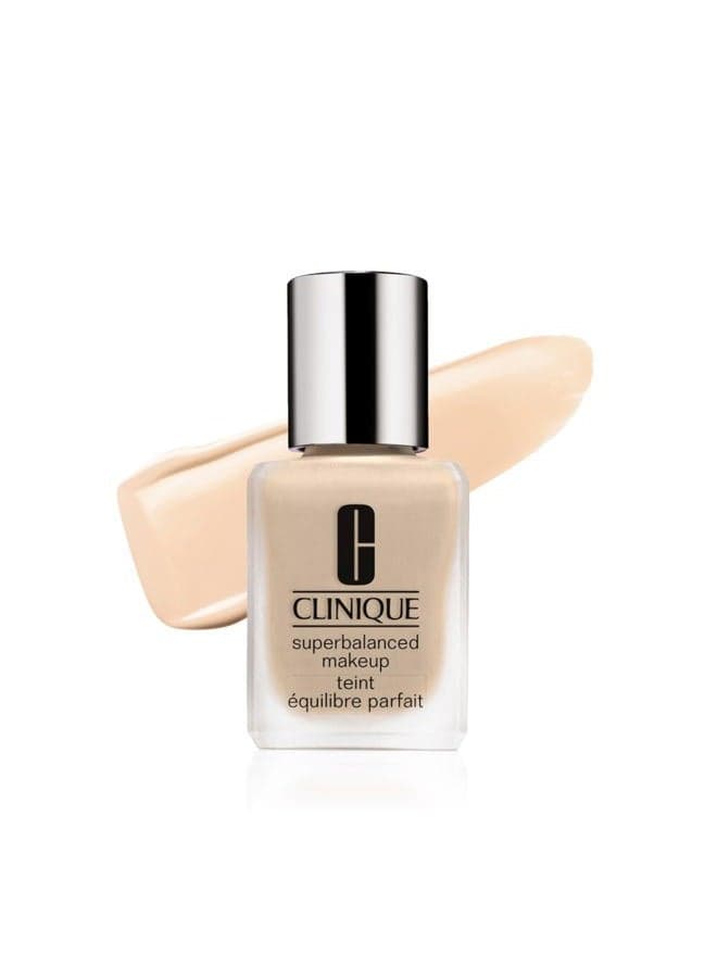 Superbalanced Oil Free Liquid Foundation Makeup For Dry to Oily Skin Types | Hydrating + Moisturizing | Moderate Coverage + Natural Finish, Petal, 1 Fl Oz
