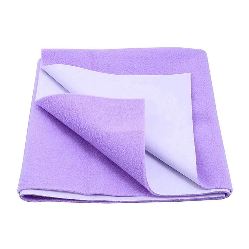 Edenwald Waterproof Dry Rubber Bed Sheet CoverToddler Sleeping Mattress ProtectorUrine Absorbent Reusable Crib Mat Color Purple 3 Meter 117 x 36 Inches 300 x 90 cm