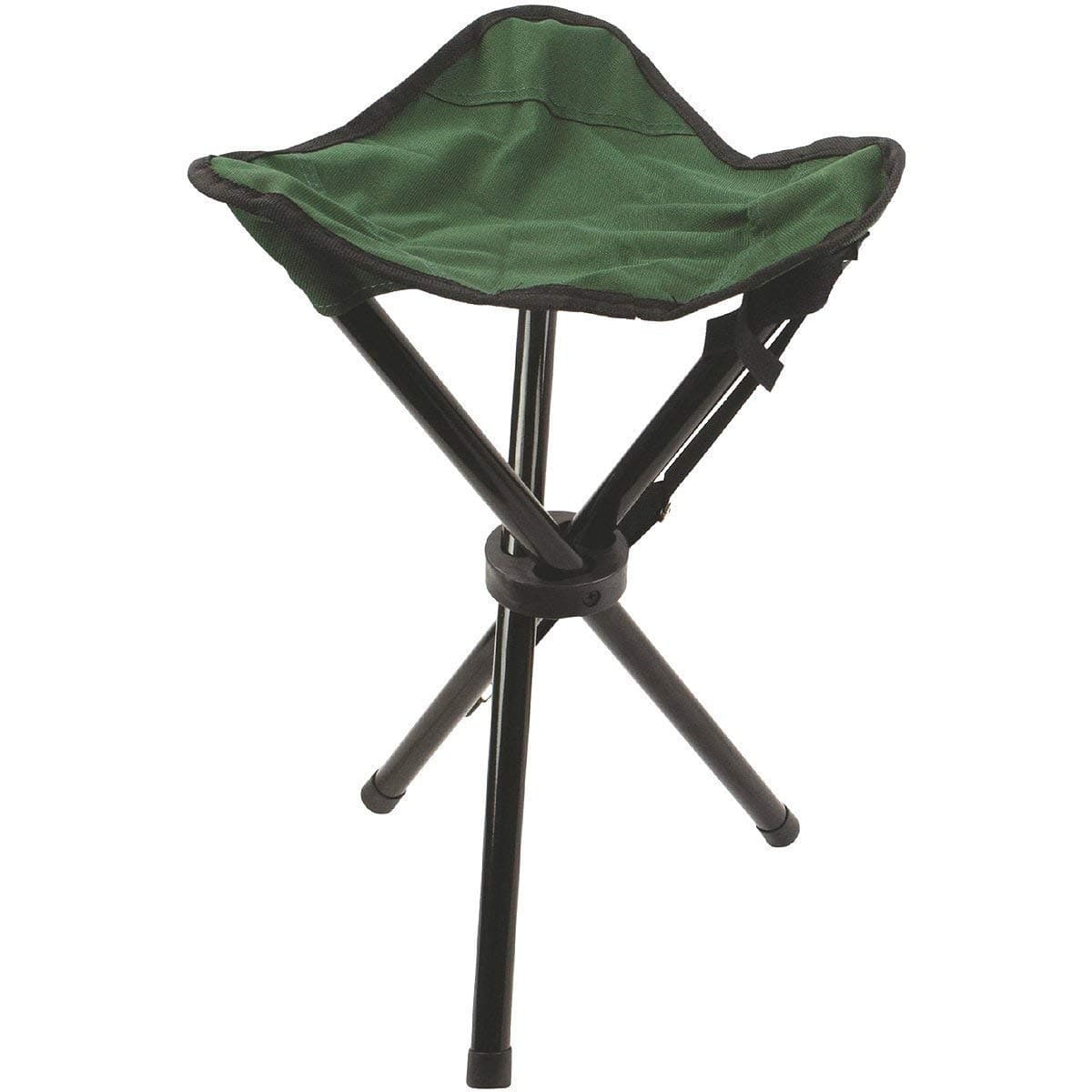 ATETO Foldable Tripod Camp Portable Stool for Outdoor Camping Travelling Multi Color