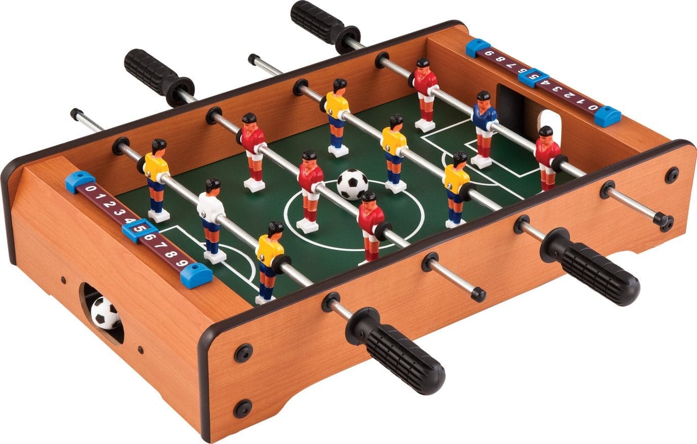 Mainstreet Classics 20Inch Table Top FoosballSoccer Game Brown