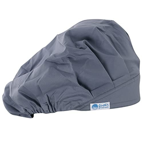 GUOER Hat Bouffant Cap One Size Multi Color (Grey)