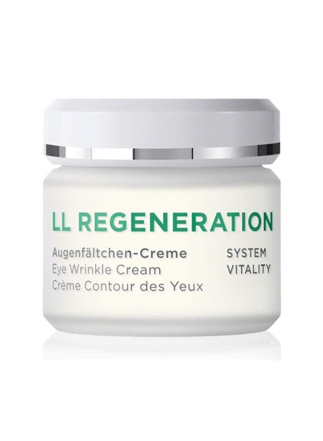 – LL REGENERATION Eye Wrinkle Cream – Natural Vitamin C + E Anti Aging Eye Cream with LL BIOCOMPLEX for Smoothed, Brighter, and Plump Skin With New Elasticity – 1.1 Oz