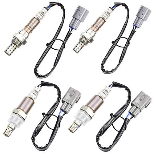 higherbro 4x Air Fuel Ratio Oxygen O2 Sensor 1 & 2 for Toyota Tundra 2005 2006 4.0L 4.7L Upper Lower Upstream + Downstream