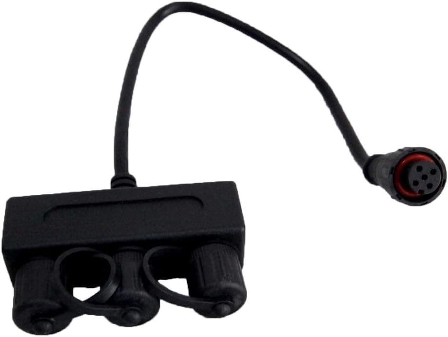 Aquascape 84062 Color Changing Lights 3Way Wire Splitter Black