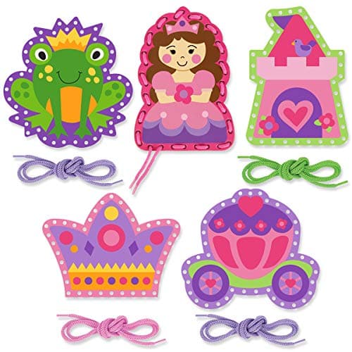 Stephen Joseph Lacing Cards, Princess/Castle