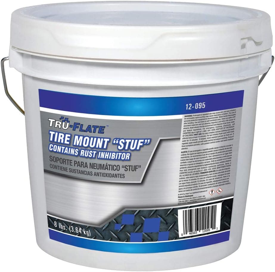 Tru-Flate Tire Mount 'Stuf' Lubricant - 8 lbs Pail with Rust Inhibitor