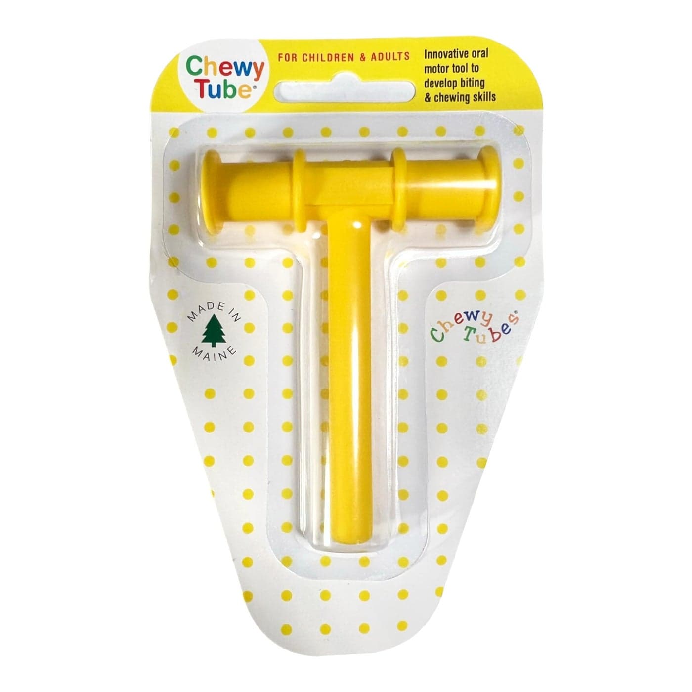 Chewy Tubes Yellow PackageQuantity 1 Child New Born