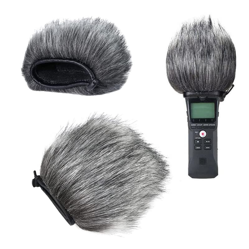 NEXT GEEK Imported Microphone Windscreen,Windshield Fur Cover Compatible For Zoom H1, H1N PACK OF 1