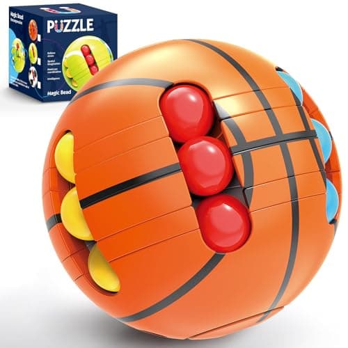 Puzzle Sport Ball Toys 3D Brain Teasers and Puzzle Games for Kids and Adults Easter Ball for Ages 3 Intelligence 25 Small Magic Bead Hand Sport Adult Relieve Stress Easter Gifts for Boys