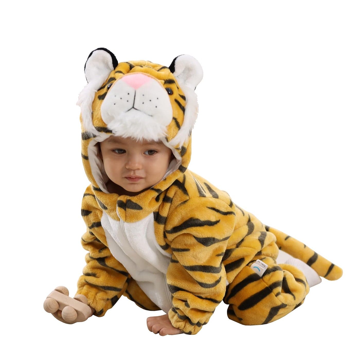 TONWHAR UnisexBaby Animal Onesie Costume Cartoon Animal Outfit Homewear Kids OnePiece Rompers23T Tiger