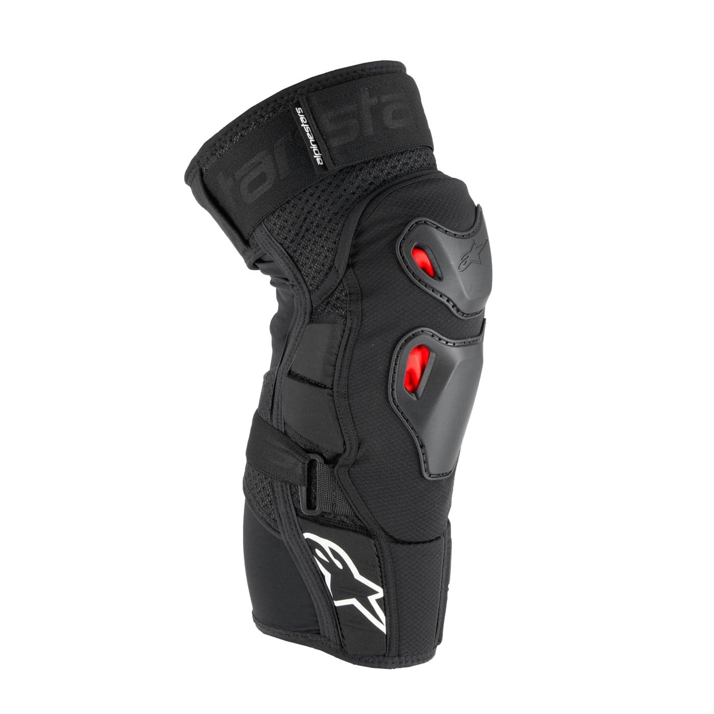 Alpinestars Bionic Pro Plsma Knee Protectr BlackRedWhite SmMd 6503125132SM