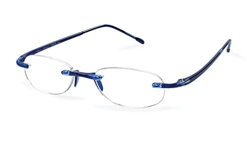 Scojo New York Gels Original Reading Glasses | 2.25x COBALT | Readers for Men & Women | Stylish, Scratch-Resistant Lenses