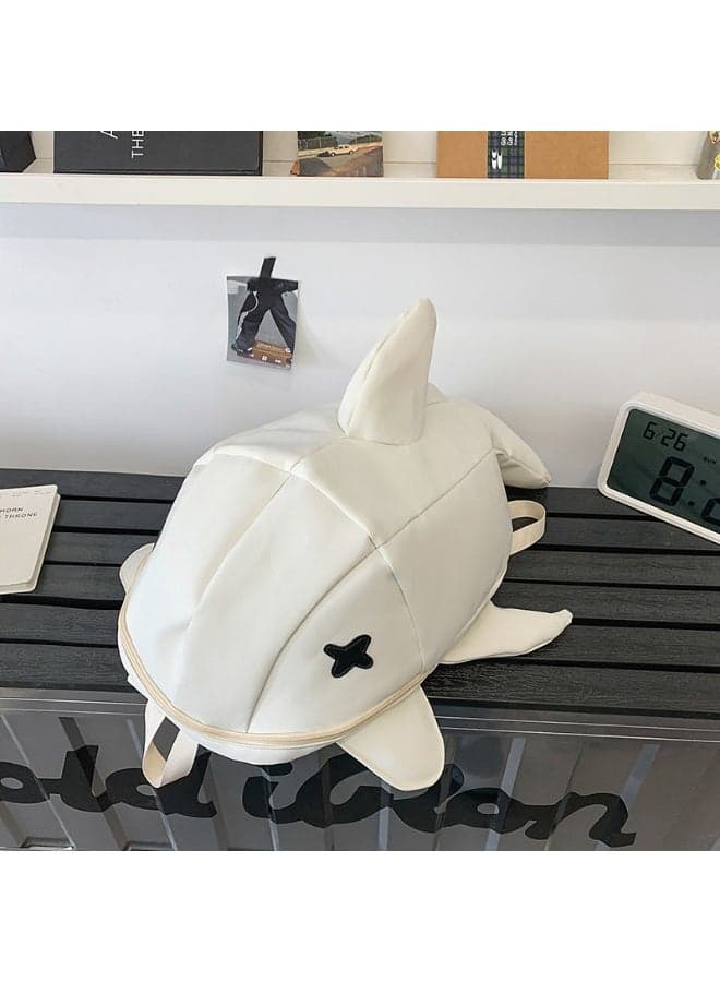 Creative Cartoon Shark Backpack - Trendy Personalized Student Bag