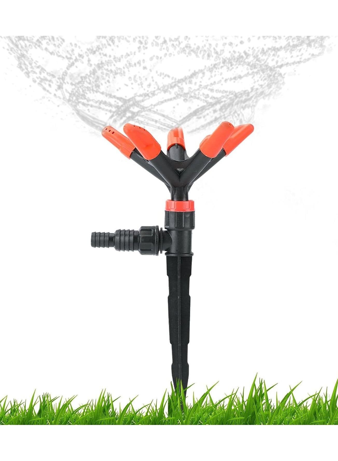 5 Arm 360 ° Sector Rotating Water Sprinkler Garden Pipe 1 L Hose-end Sprayer 1 L Hand Held Sprayer
