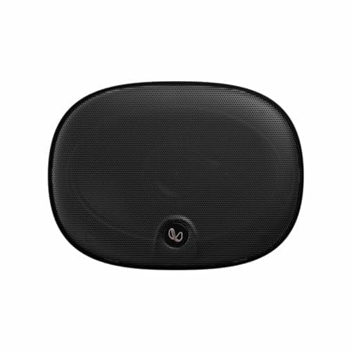 Infinity Car Oval Speaker Alpha 693M | Peak Power - 560W | RMS Power - 70W | 6X9 Inch 3-Way Oval Car Speaker with Grille (Black)