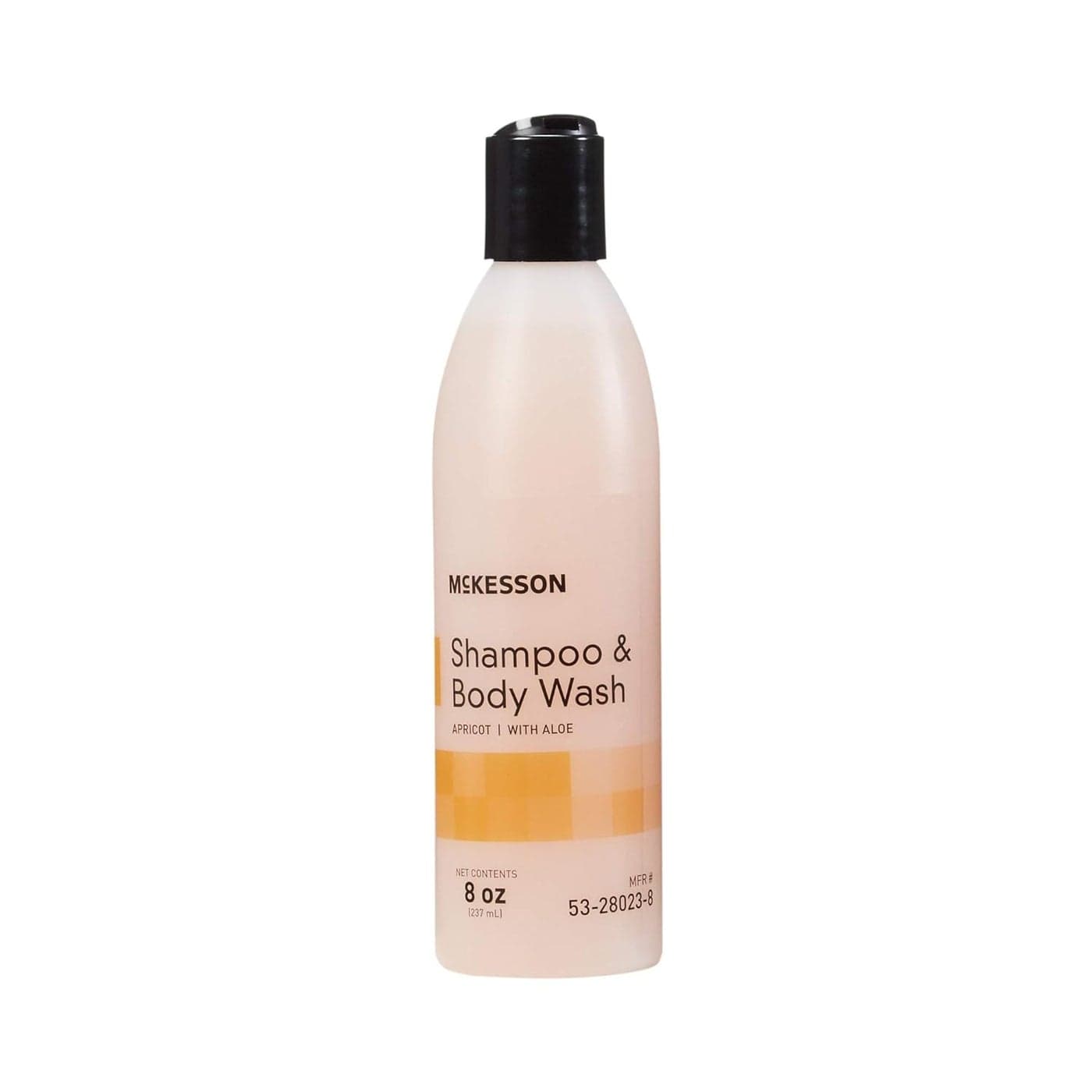 McKesson Shampoo and Body Wash with Aloe, Apricot Scent, 8 oz, 1 Count