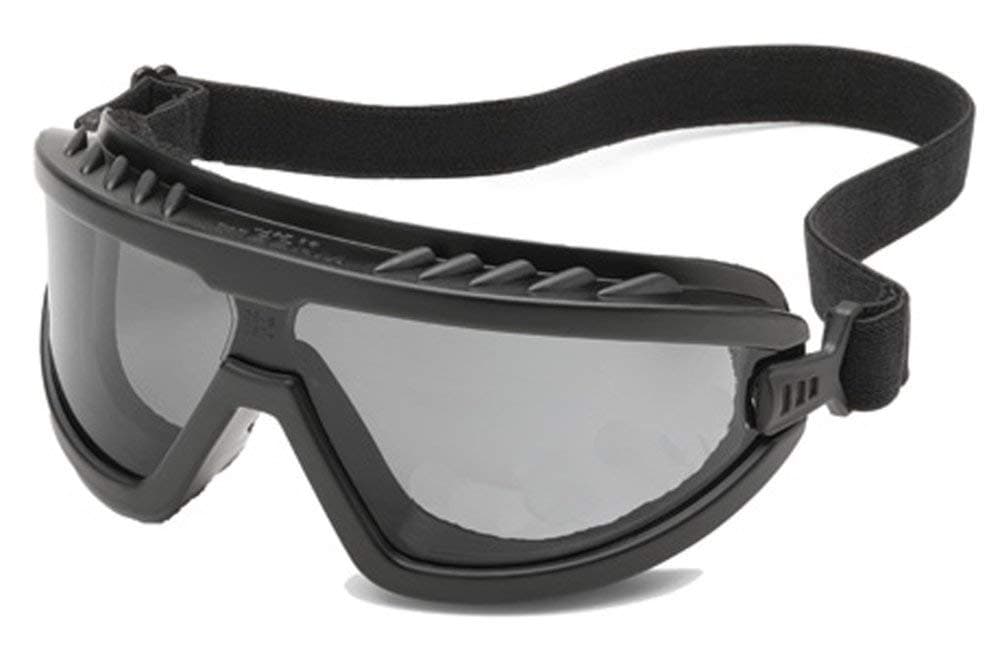 Gateway Safety 45883 Wheelz Stylish and Comfortable Safety Goggle, Gray Lens, Black Frame