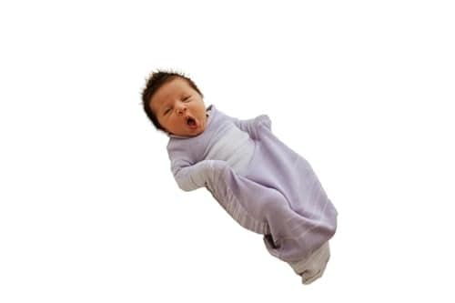 Swaddelini Large Swaddle Sleep Sack EasytoUse Baby Sleep Sack Helps Babies Sleep Longer 03 Months 1218 Pounds Made in USA Lavender
