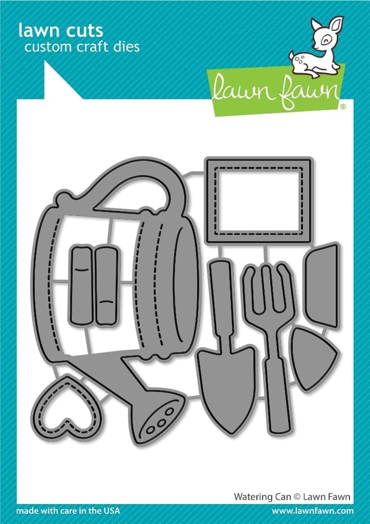 Lawn Fawn LF3376 Watering Can Dies