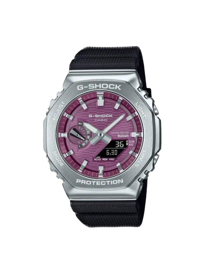 G-STEEL Solar Power Men Watch GBM-2100A-4BDR