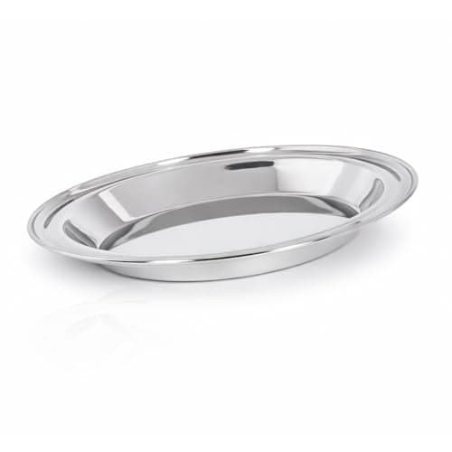 Culinex Premium 11 Stainless Steel Pie Pan | Durable Round Baking Pan | Rust-Resistant & Easy to Clean | Ideal for Pies, Tarts, Quiches & More
