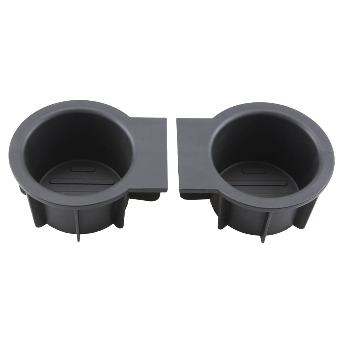 RLBHILON Cup Holder Insert Compatible with Ford F150 with Flow Through Console 20042008 F150 Without Flow Through Console 20042014 Expedition 20032006 and More Vehicles
