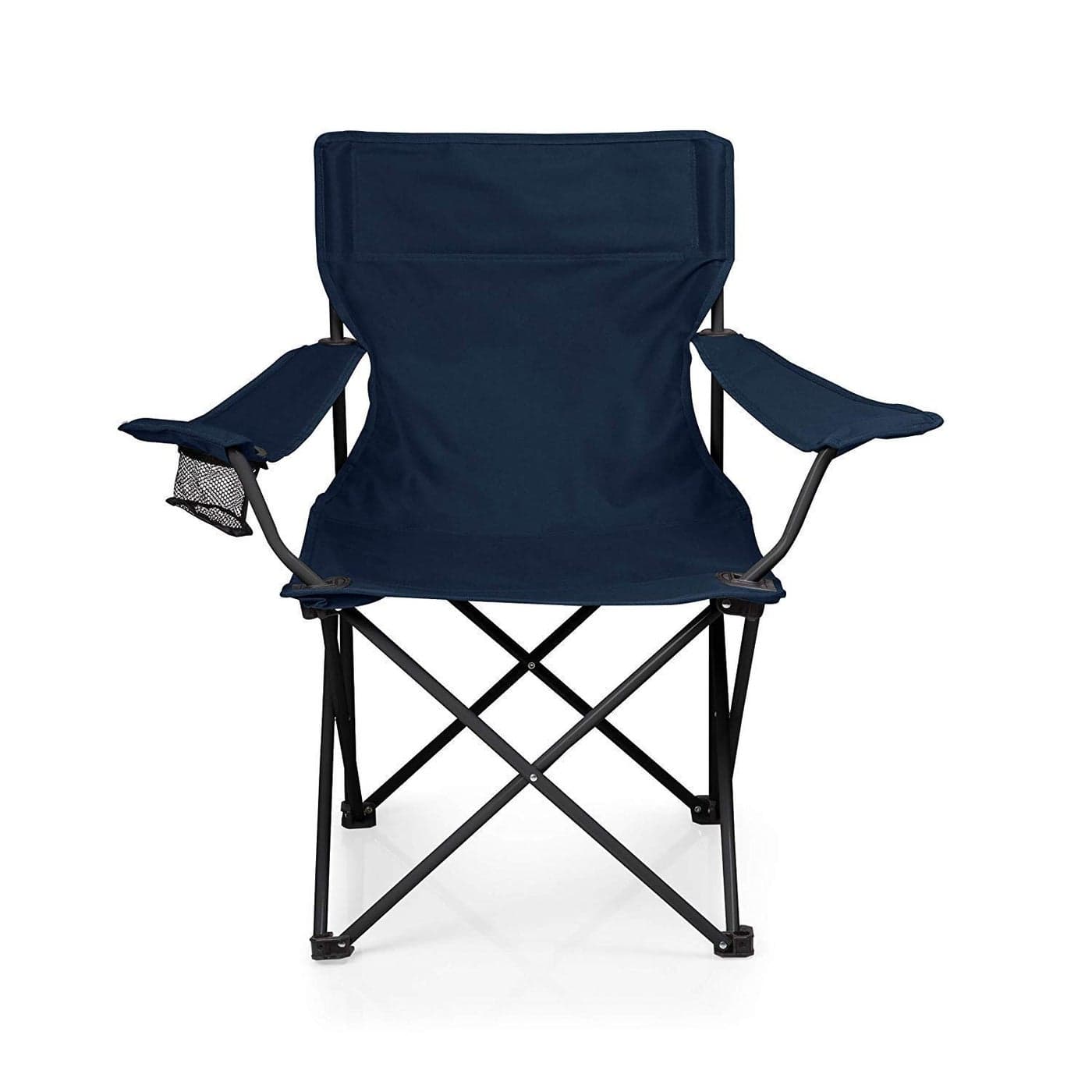 Supreme Mall Steel Polyester Folding Chair with Portable Carry Bag for Storage and Travel Multicolour