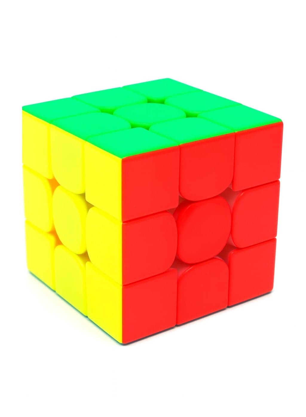 Magic Cube 3x3 for Kids – Stickerless Speed Puzzle Cube (Multicolor) | Smooth Fast Rotation 3x3 Cube for Kids & Adults | Speed Cube for Beginners & Speed Solvers | Brain Teaser Educational Puzzle Toy