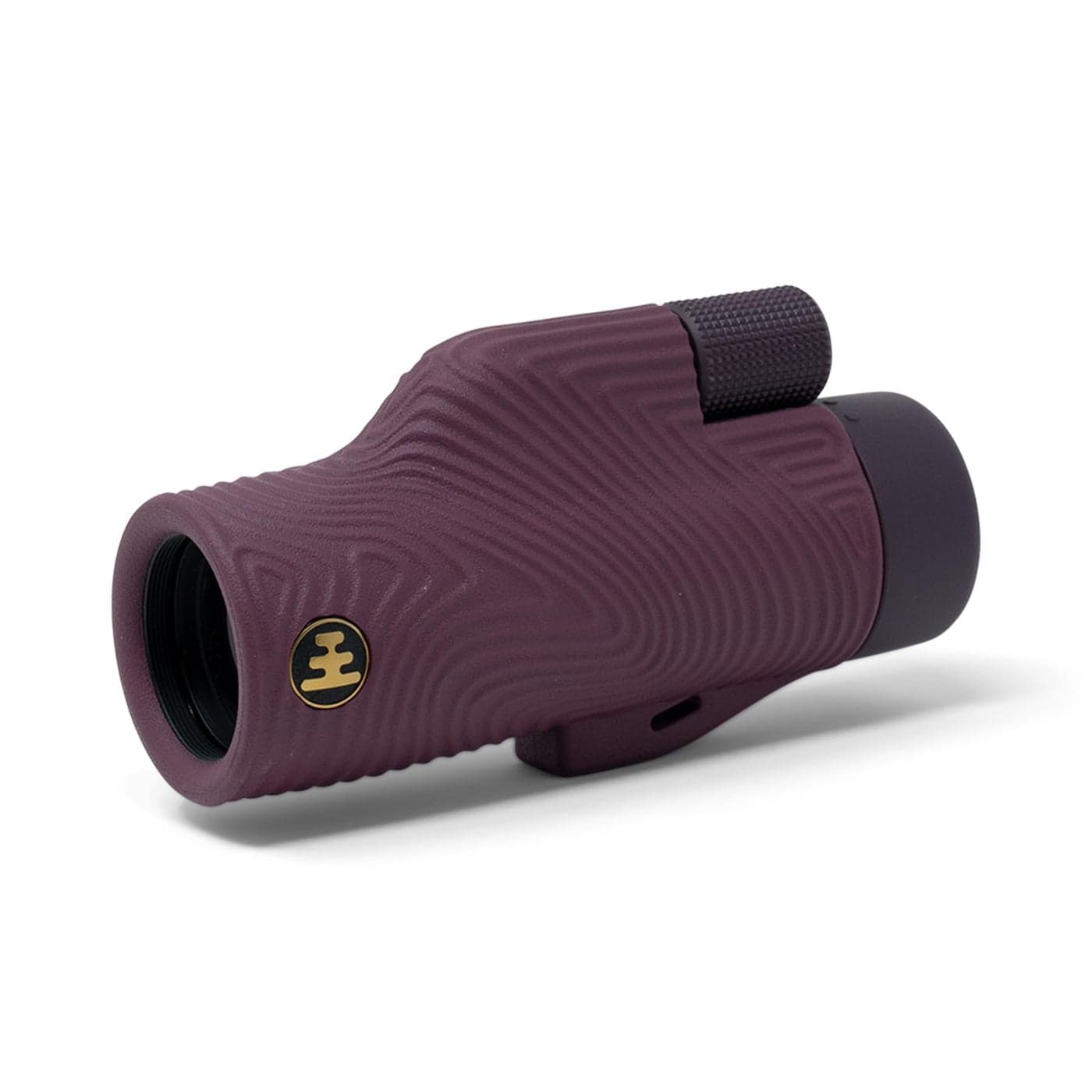 Nocs Provisions Field Tube 10x32 Waterproof Monocular 10X Magnification Telescope Bak4 Prism Wide Field of View for Bird Watching Backpacking Wildlife Viewing Oxblood Maroon