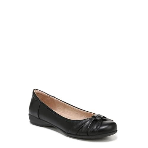 Naturalizer Soul Women's Gift Ballet Flat Black 5.5 M
