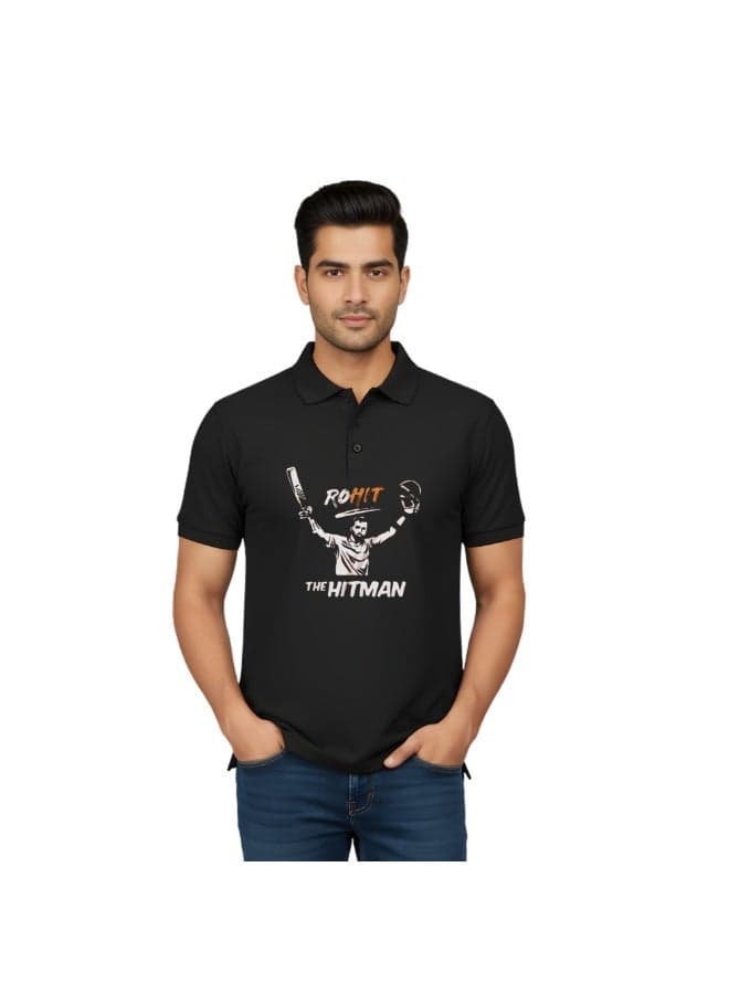 Mumbai Cricket Jersey For Men - Rohit Dry-Fit T-Shirt For Men - Perfect For Mumbai Cricket Fans