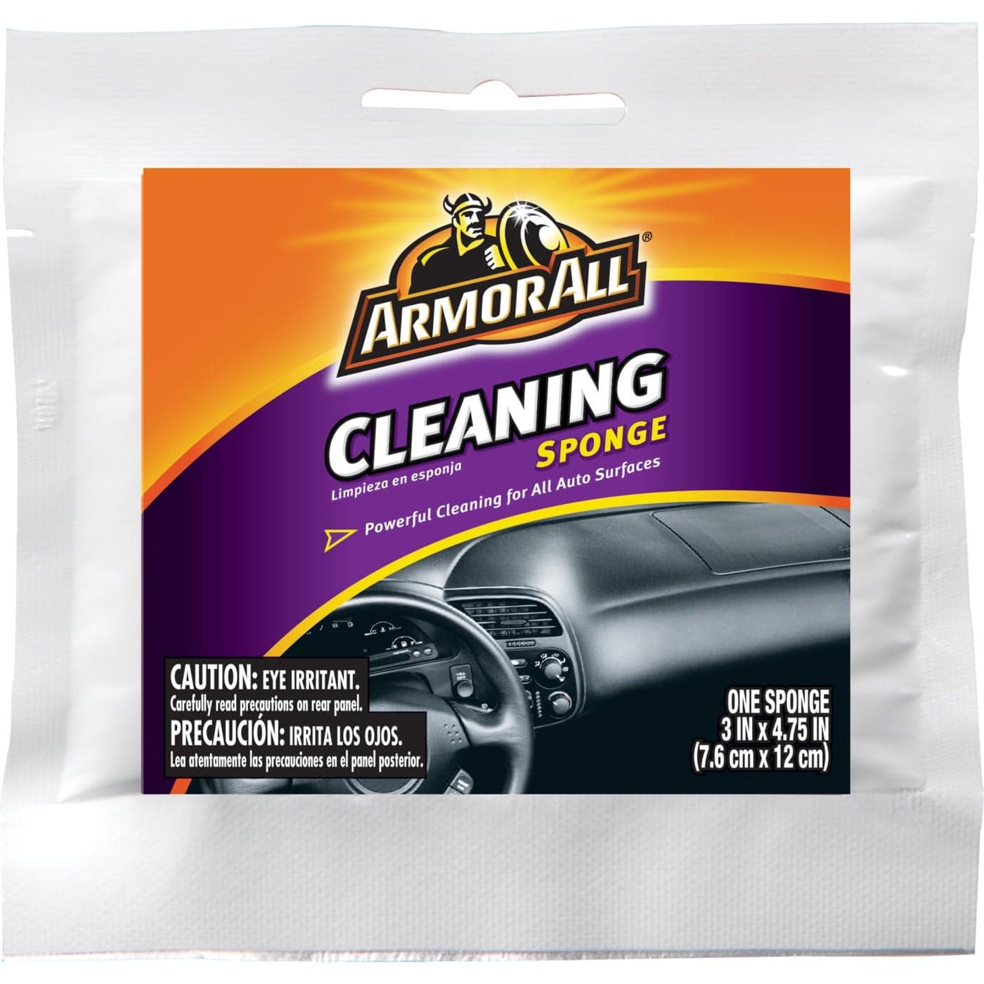 Armor All Cleaning Car Sponge Car Wash Supplies for Cars Trucks and Motorcycles