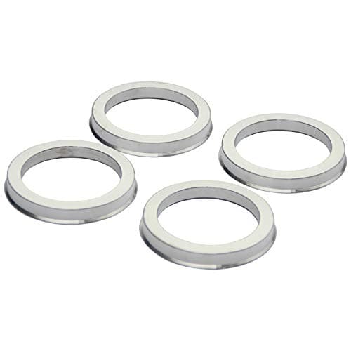 DCVAMOUS Alloy Aluminum Hub Centric Rings 106 to 77.8, Set of 4 - Performance Spigot Hubrings fit 77.8mm Vehicle Hub and 106mm Wheel Center Bore Compatible with Dodge Ram 5 6 Lugs 1500 Dakota Durango