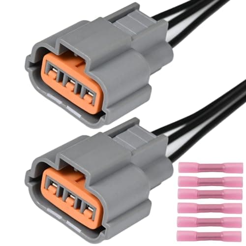 2PCS Turn Signal Light Connector fit for Hyundai Elantra 20192020 Repair Pigtail Plug Wiring Harness