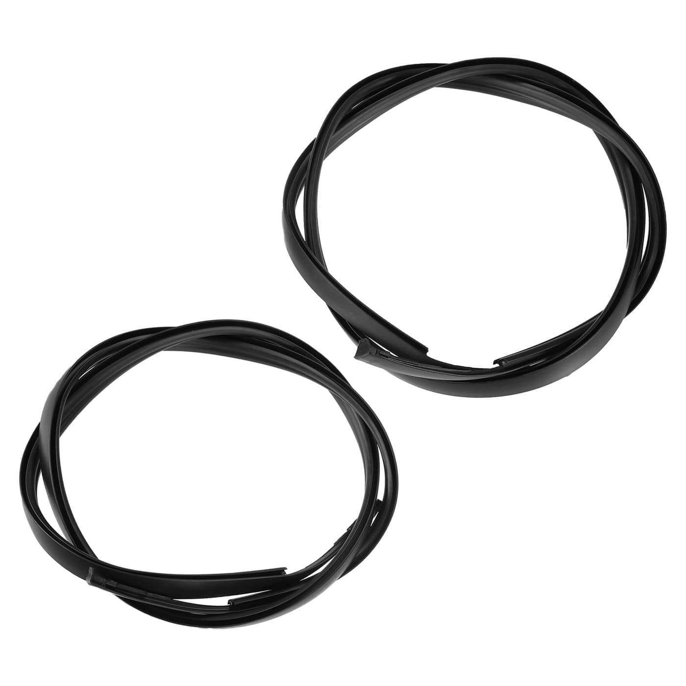 uxcell 2 Pcs Left Right Roof Drip Weatherstrips for Toyota Yaris Sedan 20072012 No75551521607555252140 Left Right Side Roof Top Trim Rubber