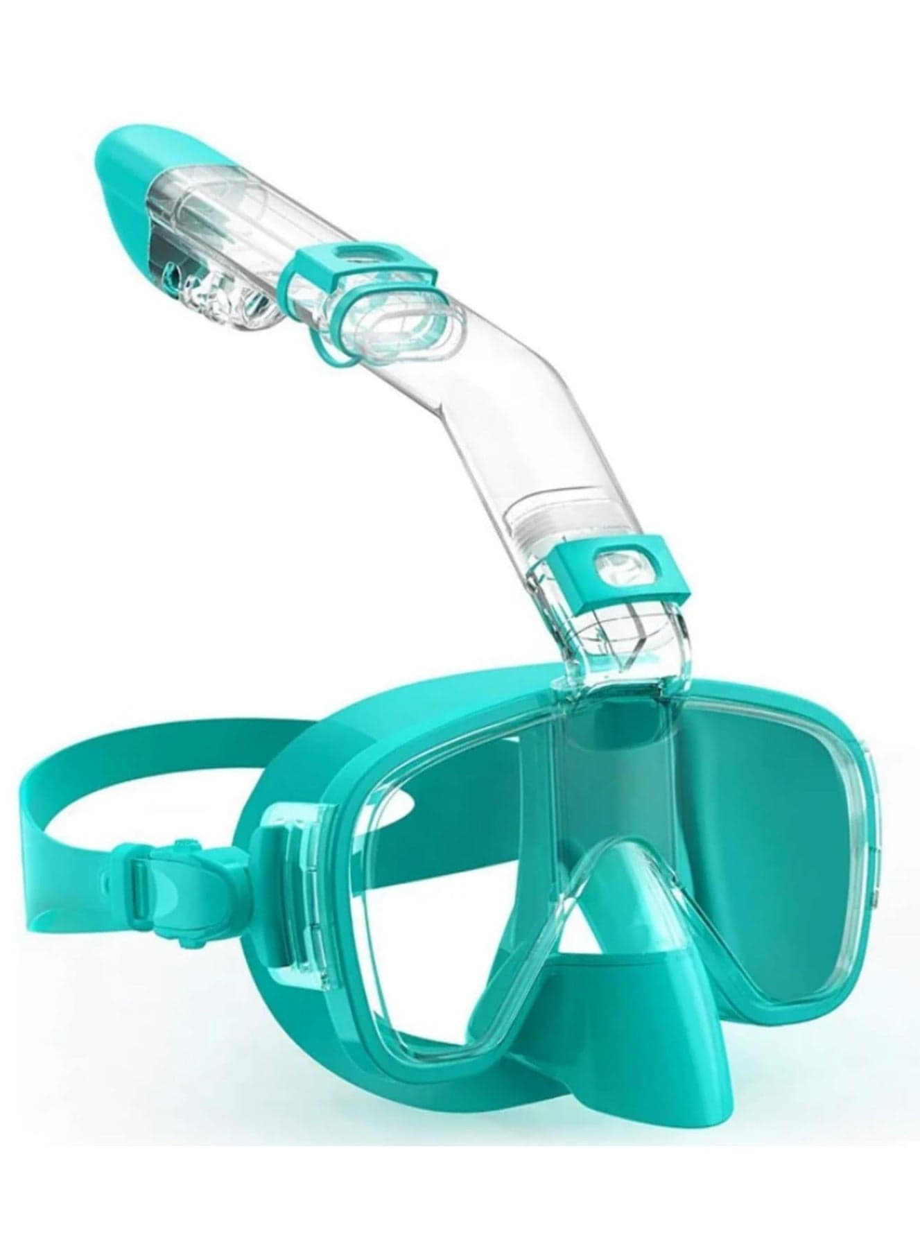 Foldable Anti Fog Snorkel Mask Set with Full Dry Top System for Professional Snorkeling and Free Swimming Gear for Adults and Kids Diving Masks S/M Size