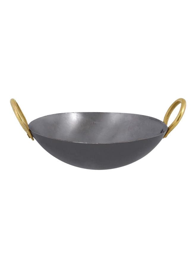 Iron Wokpan Grey/Gold 23cm