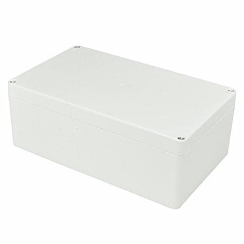 Pinfox Waterproof Electronic ABS Plastic Junction Project Box Enclosure 200mm by 120mm by 75mm (White)