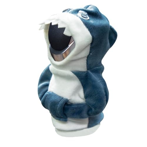 WINUERK Car Shift Gear Cover Fashionable Sweater Hoodie Auto Gear Shift Knob Protector Cute Shark Gear Shift Cover for Knob Cover Gift Universal Car Interior Accessories for Most Cars