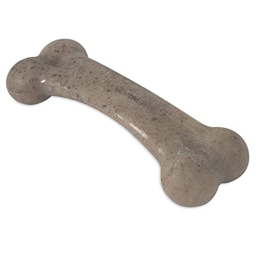 Pet Qwerks Original BarkBone Nylon Dog Bone for Aggressive Chewers Bacon Flavor 775