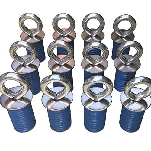GripPRO ATV Anchors to Fit Polaris Lock & Ride ATV Tie Down Anchors Made for RZR and Sportsman - Set of 12 - These DO NOT FIT Ranger