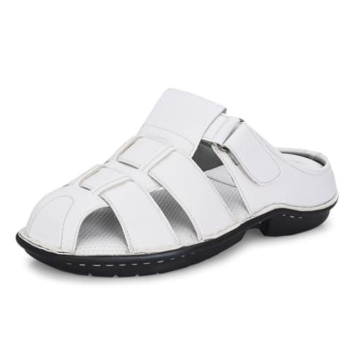 Centrino Mens Sandals 6601-8_White_6
