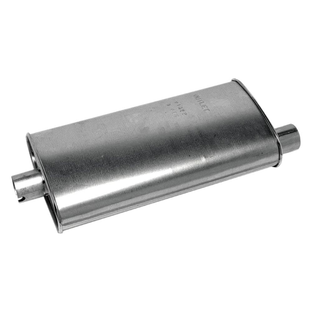 Walker SoundFX 18568 Direct Fit Exhaust Muffler 225 Inlet ID 225 Outlet ID for Jeep Cherokee