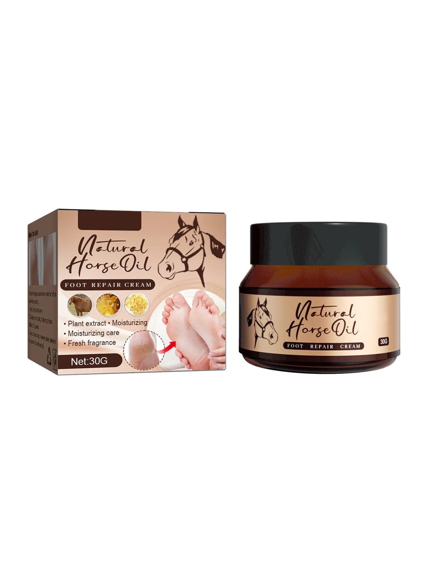 Horse Oil Repair Foot Cream For Dry Skin