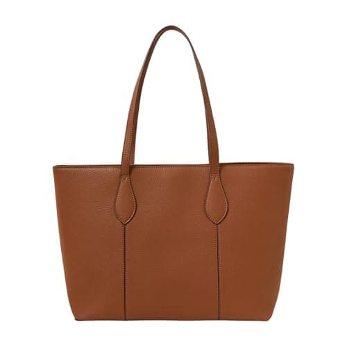 Accessorize London Women's Brown Laptop Tote Bag